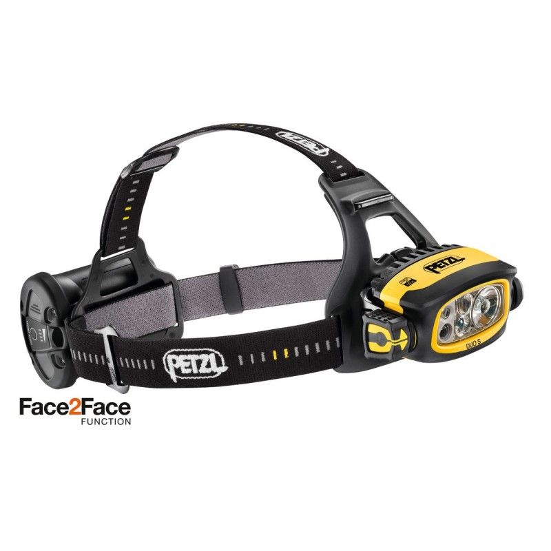Petzl DUO S - Lampe frontale rechargeable 1100 lumens pour