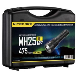 Lampe torche Nitecore MH25V2 - 1300 lumens - Mallette pack 1