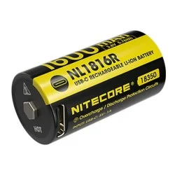 Accumulateur Nitecore Li-ion 18350 1600mAh 3,6V