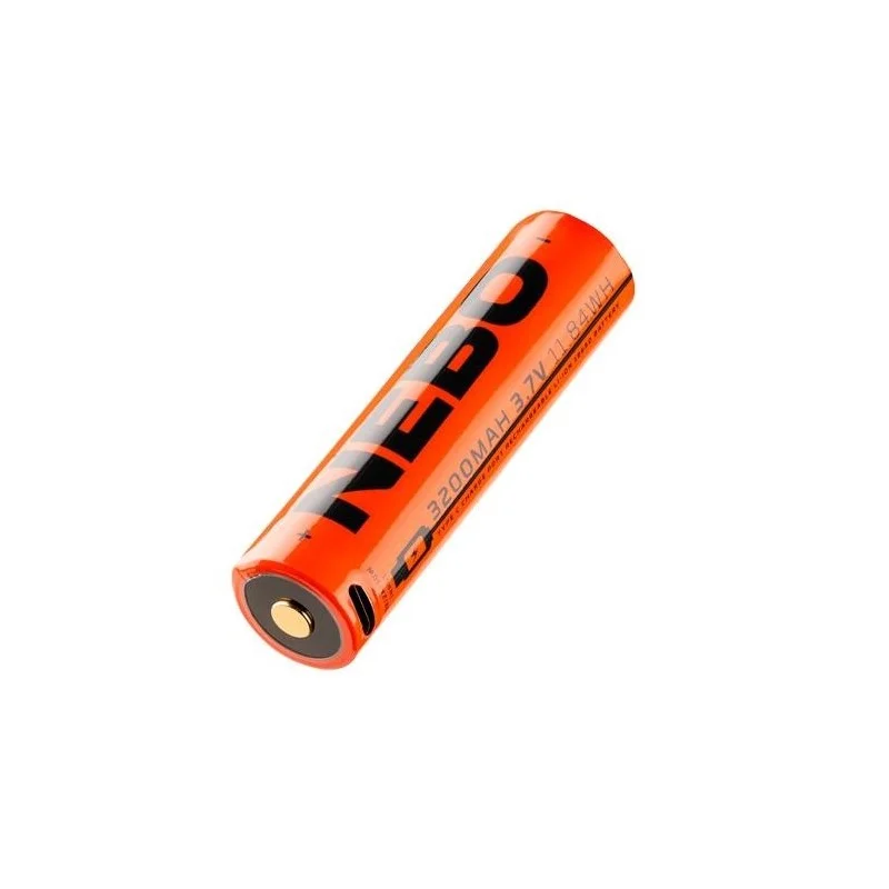 Accu rechargeable Nebo 18650 3,7V 3200 mAh