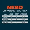 Lampe frontale rechargeable Nebo Curvbeam 600 Flex